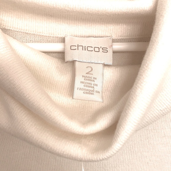 NWT Chico’s Cowl Sweater - Picture 3 of 12
